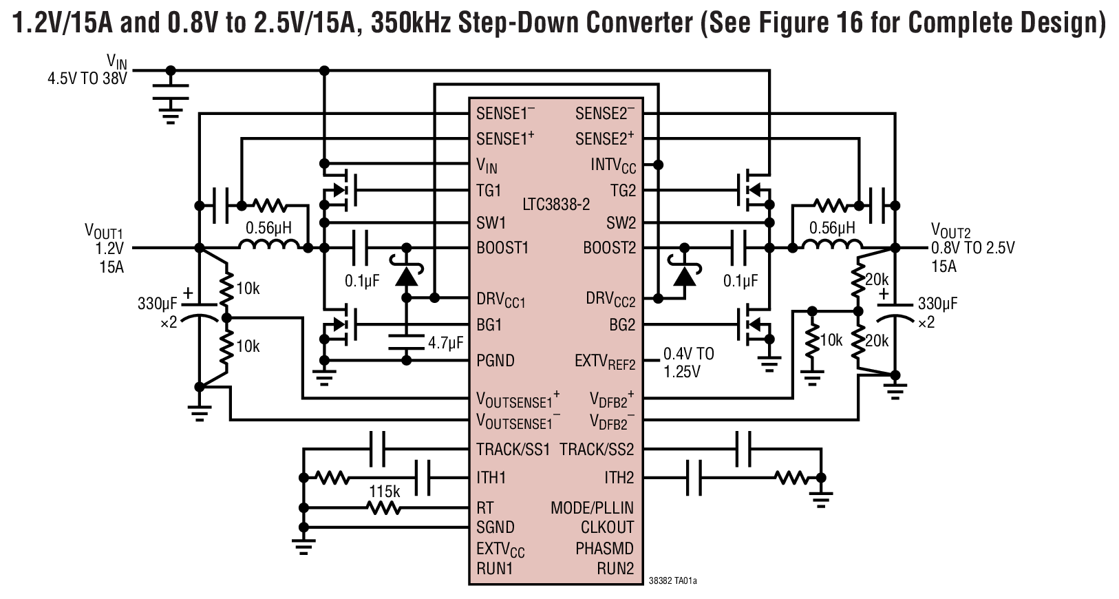 LTC3838-2Ӧͼһ